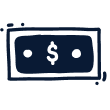 Dollar bill icon