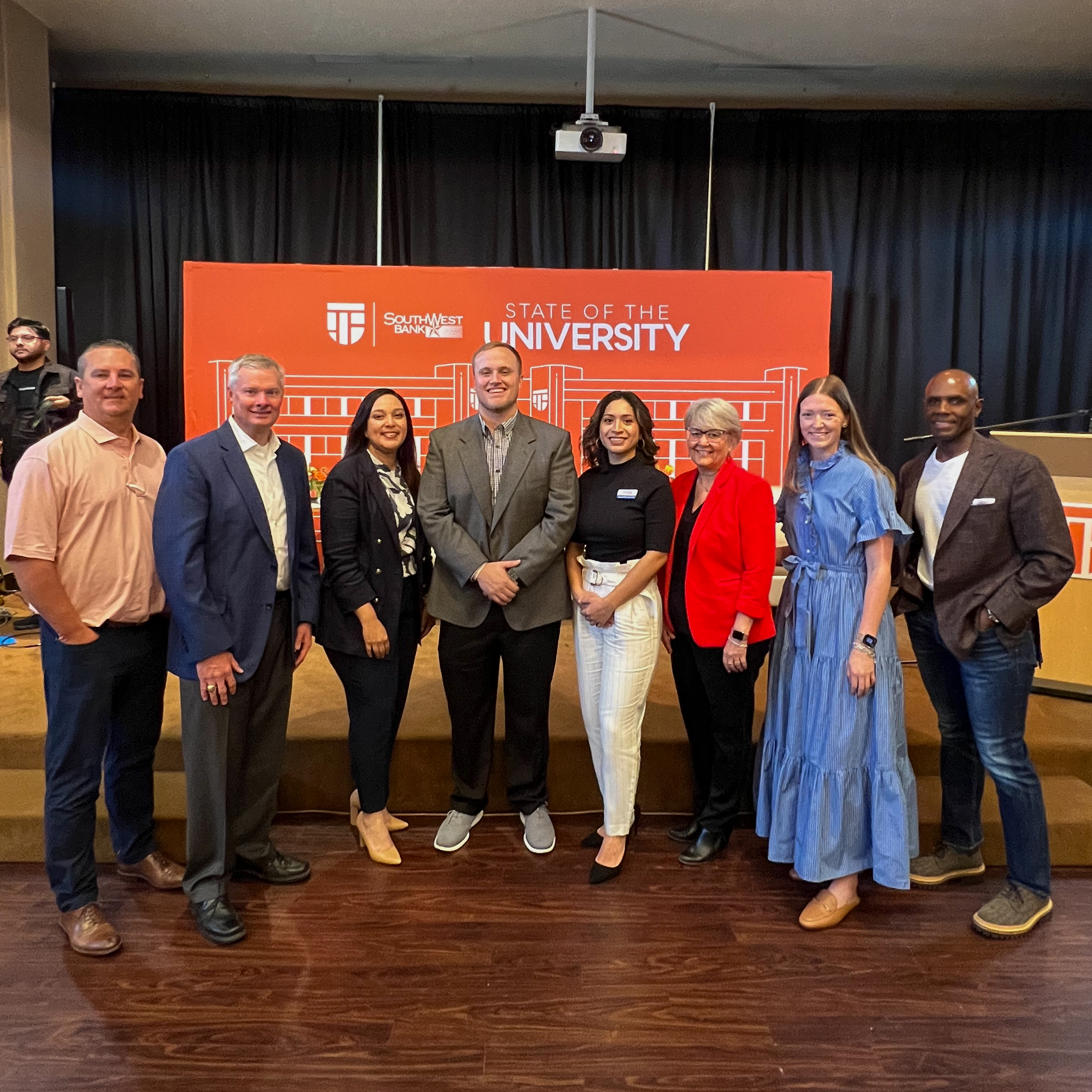 Odessa Team at the UTPB State of the University.