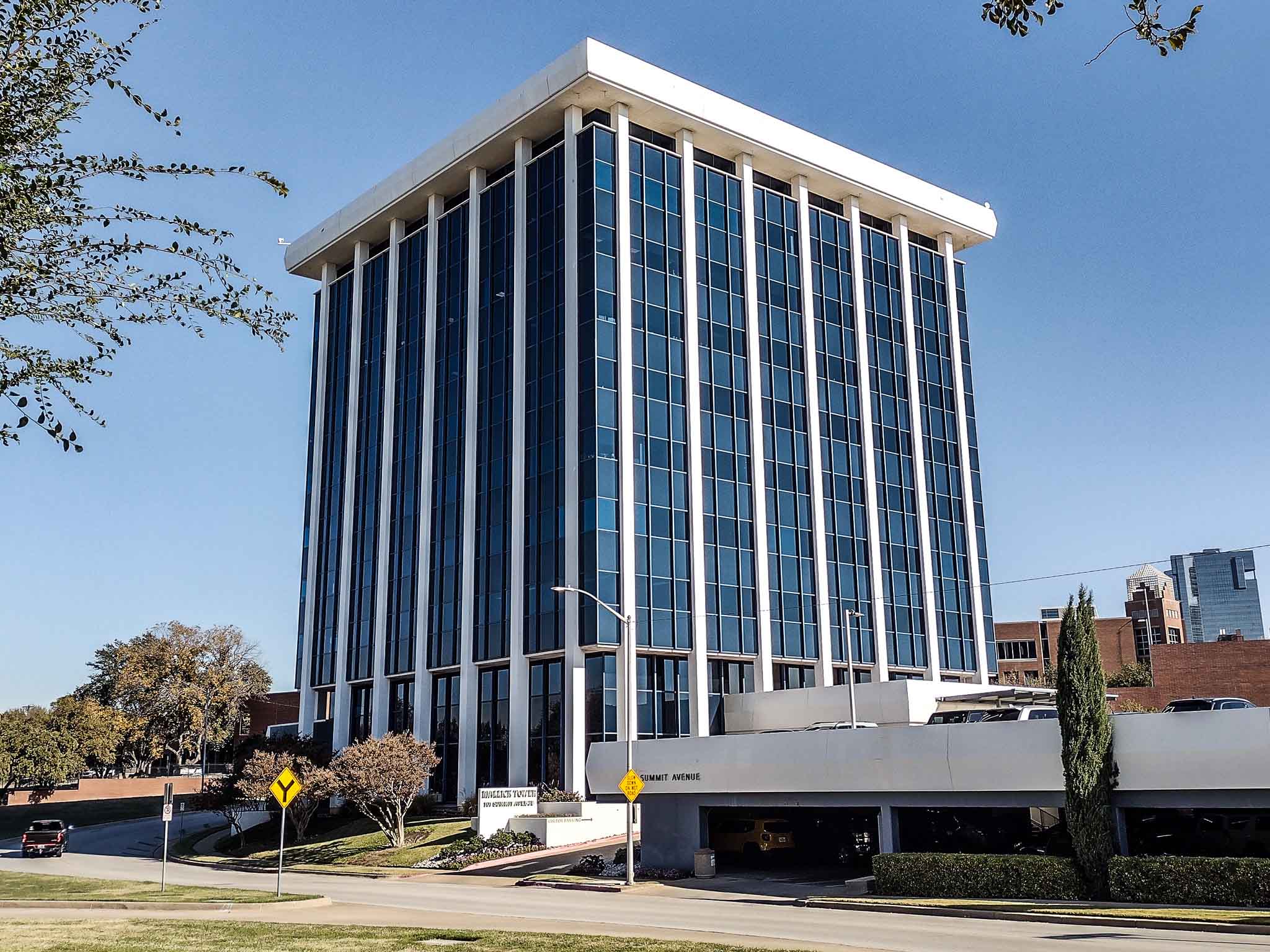 Mallick Tower, Fort Worth Trust Management Location. 